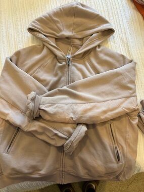 SKIMS Women's Zip-Up Sweater Jacket in Dusty Pink